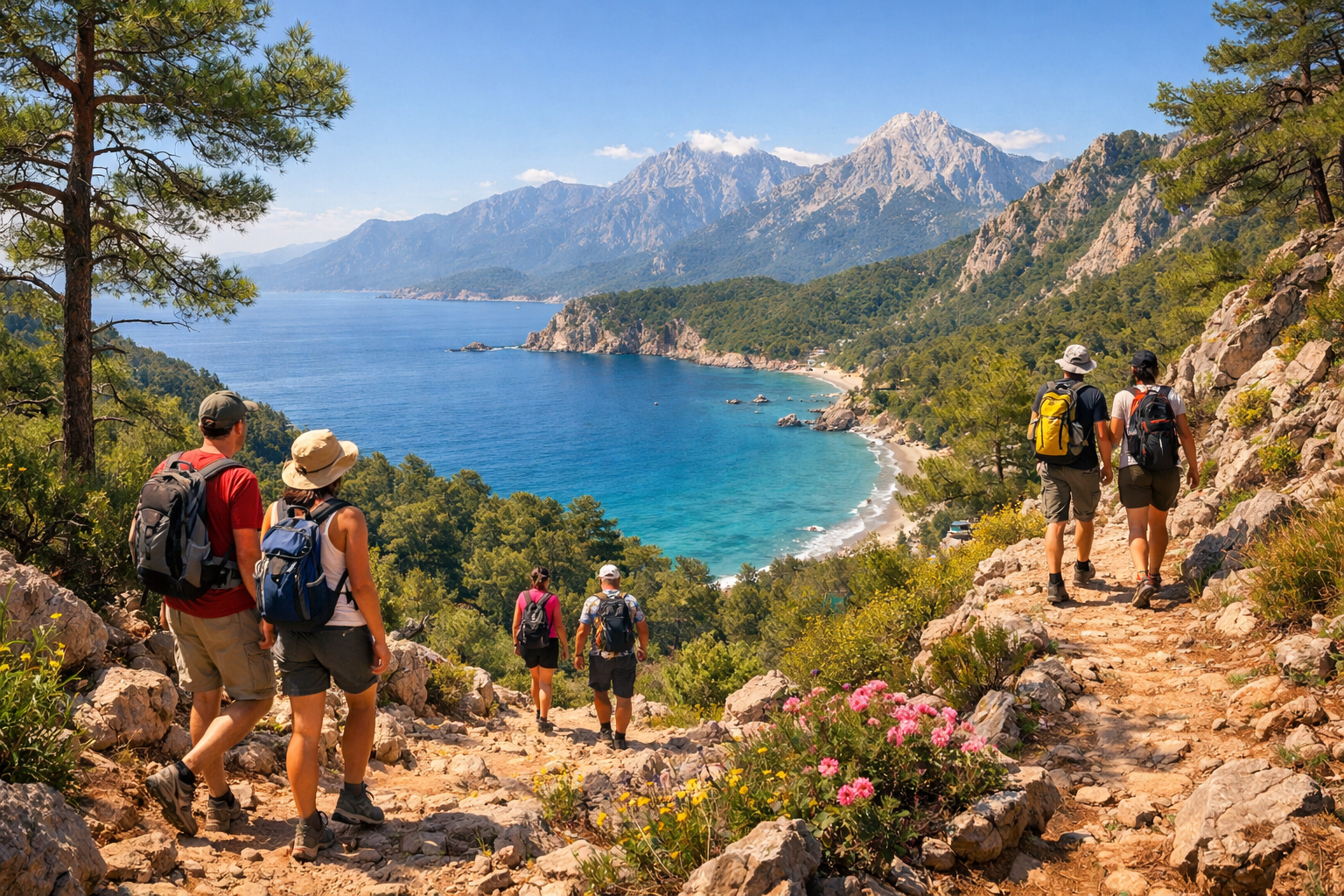 Antalya doğa yürüyüşü