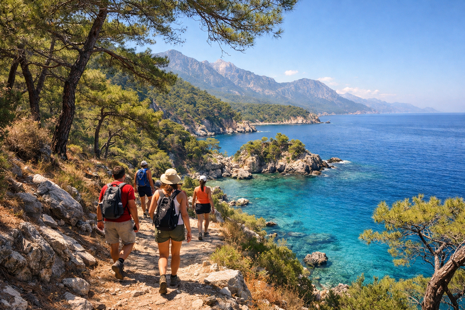 Antalya doğa yürüyüşü
