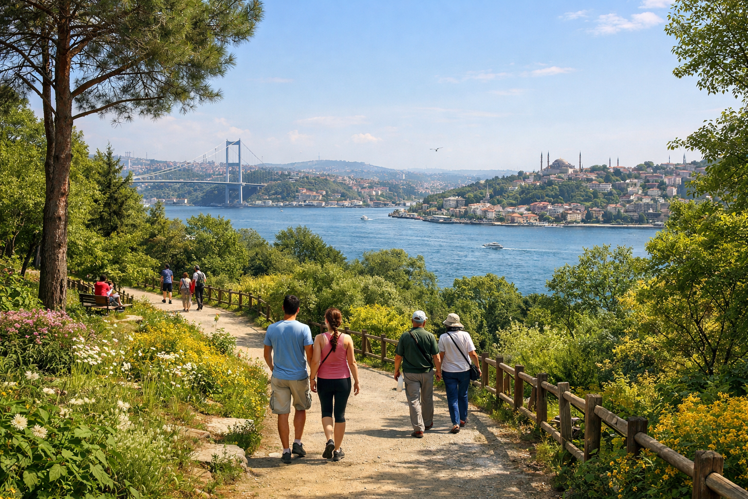 İstanbul doğa yürüyüşü