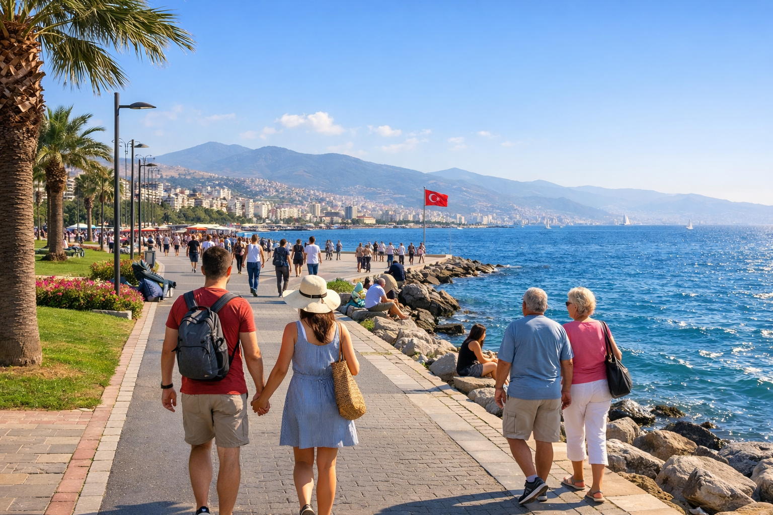 İzmir sahil yürüyüşü